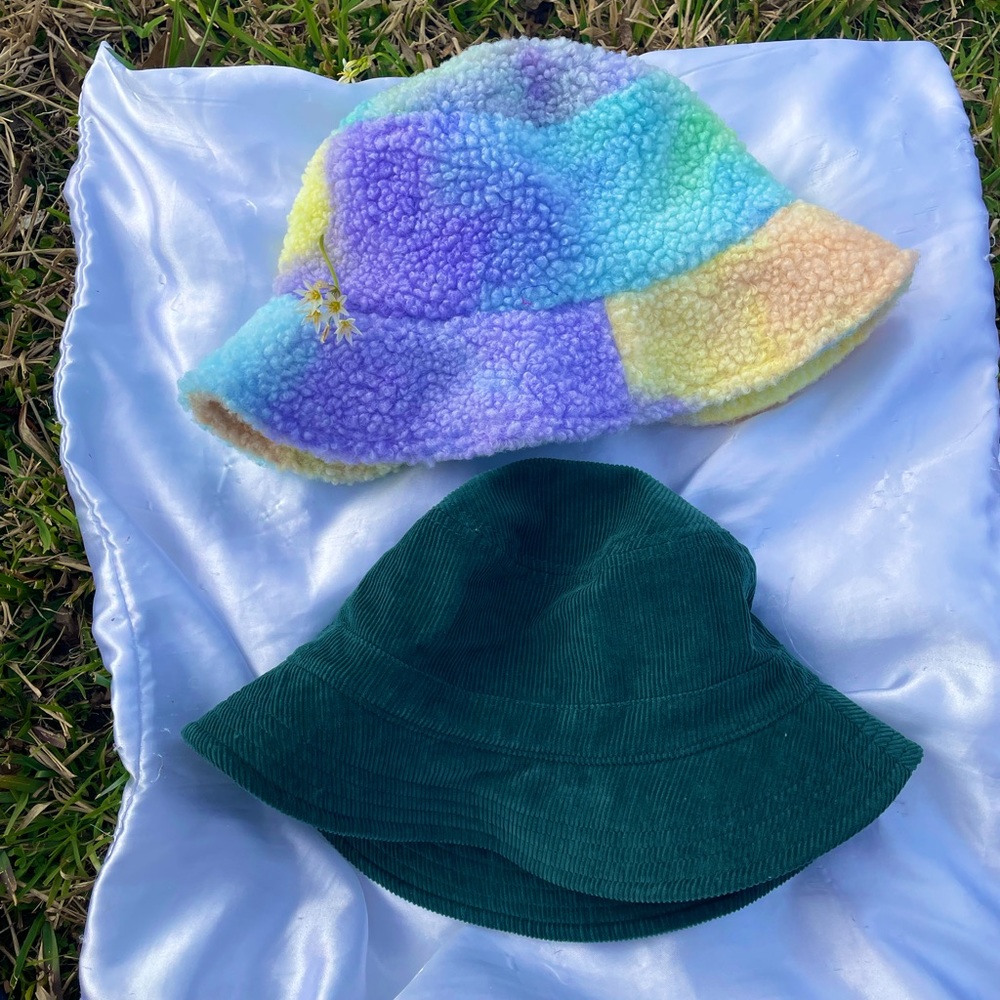 Colorful bucket hats